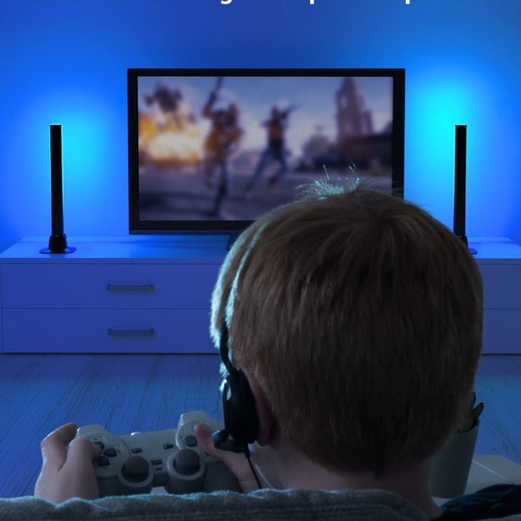 Smart LED Light Bar, Gaming Lights Ambient Lighting, Bluetooth TV - 2 in box - Picture 4 of 7